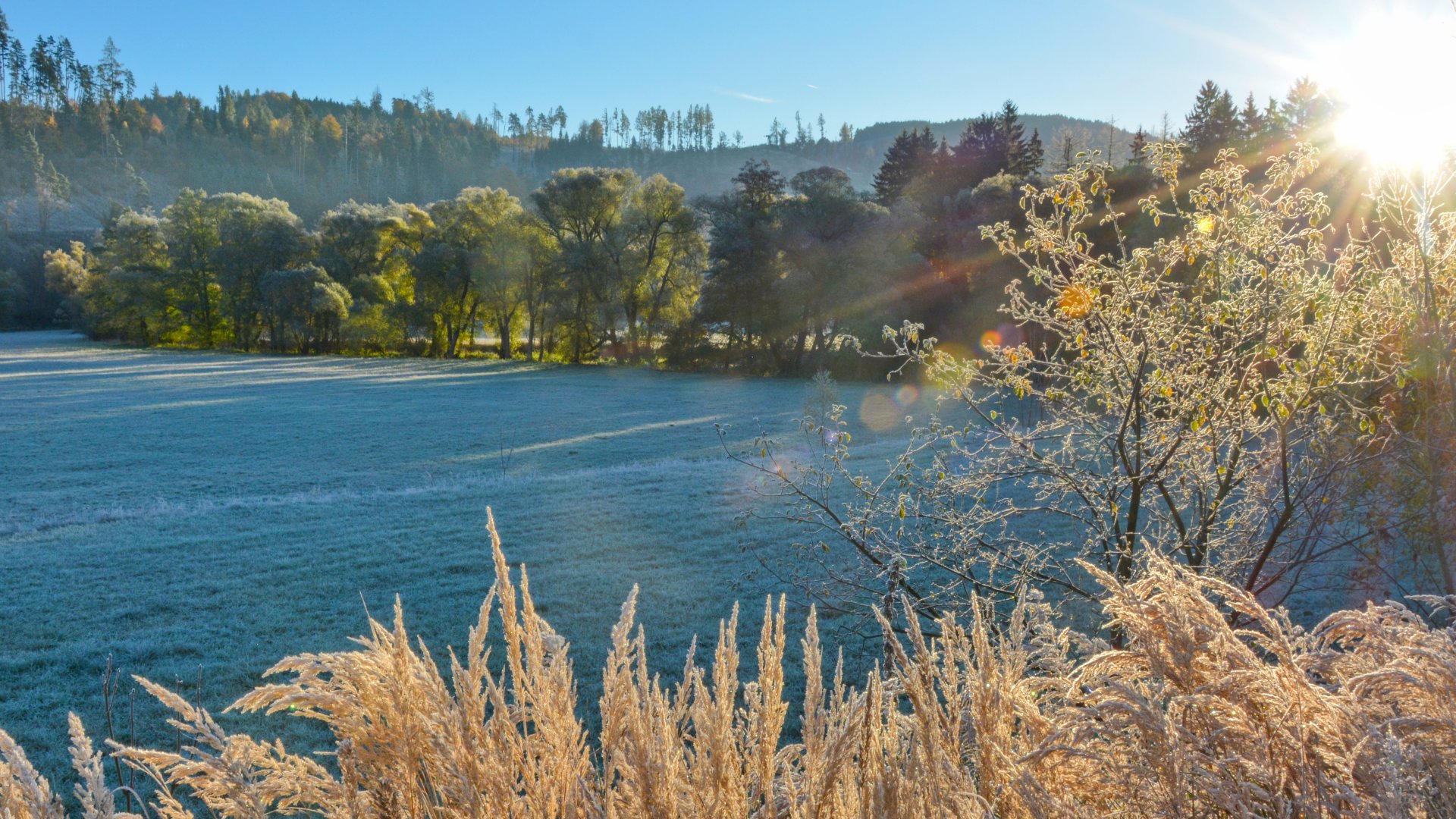 Dalečín pohled na cestičky