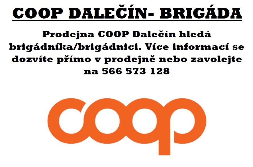 COOP Dalečín - brigáda plakátek
