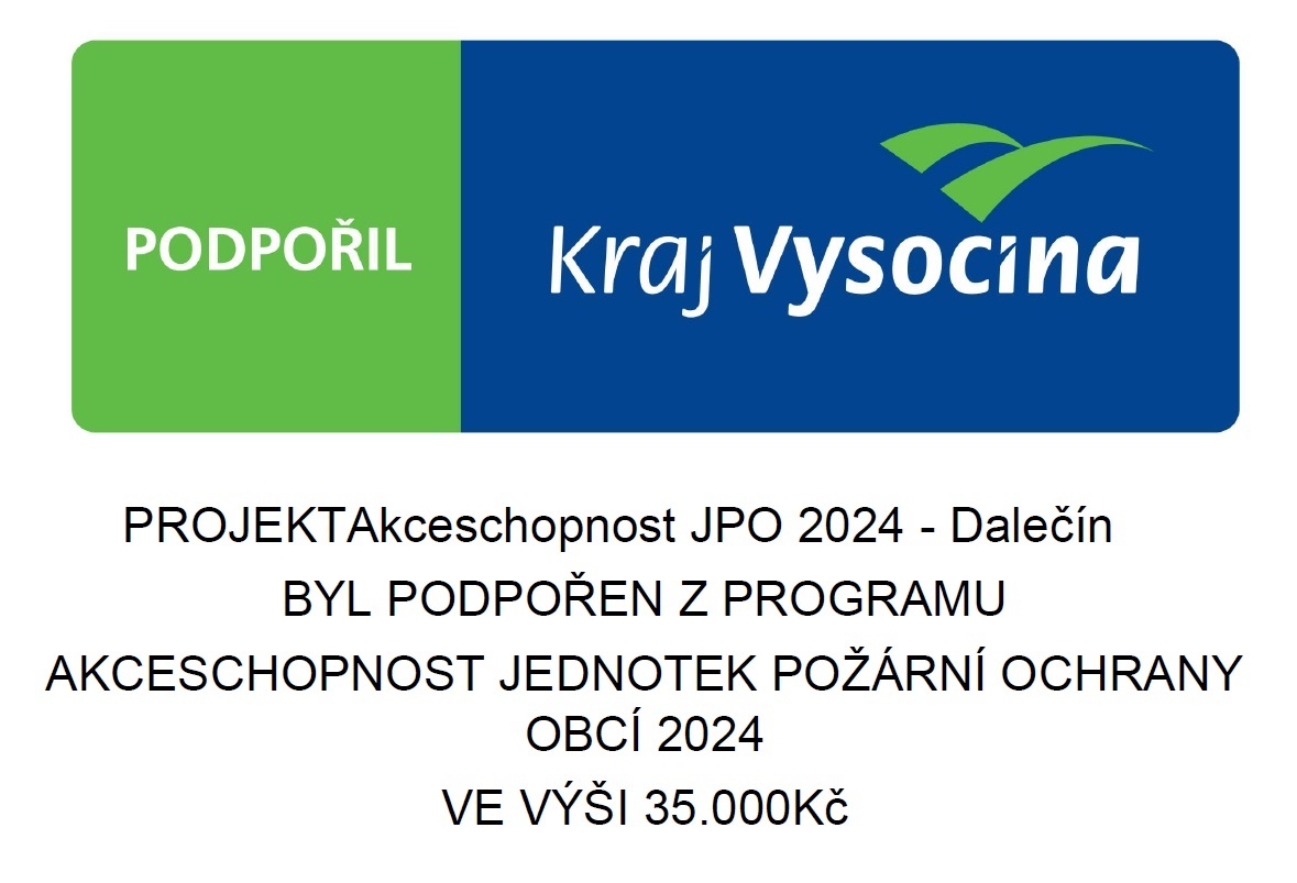 Projekty s podporou Kraje Vysočina publicita