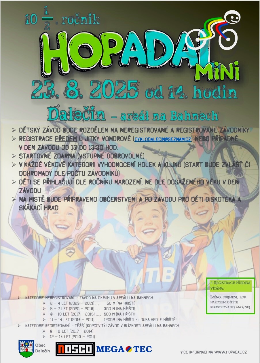  HoPáDal mini plakátek