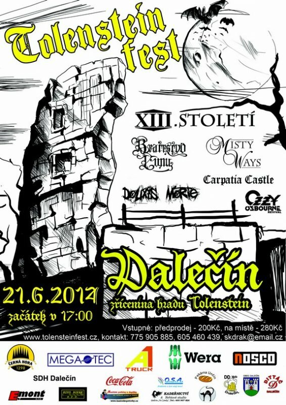 Tolenstein fest 2014 - pozvánka na událost