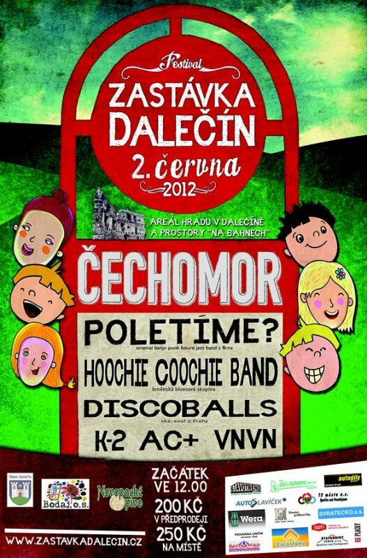 Minifestival Zastávka Dalečín - pozvánka na rok 2012