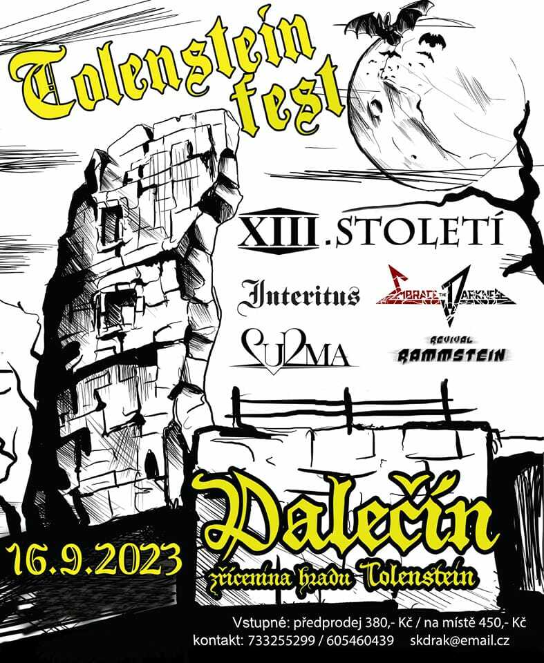 Tolenstein fest plakátek