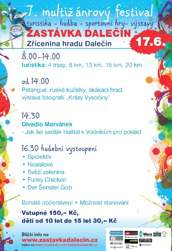 Minifestival Zastávka Dalečín - pozvánka na rok 2017