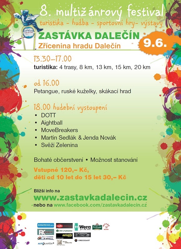 Minifestival Zastávka Dalečín - pozvánka na rok 2018